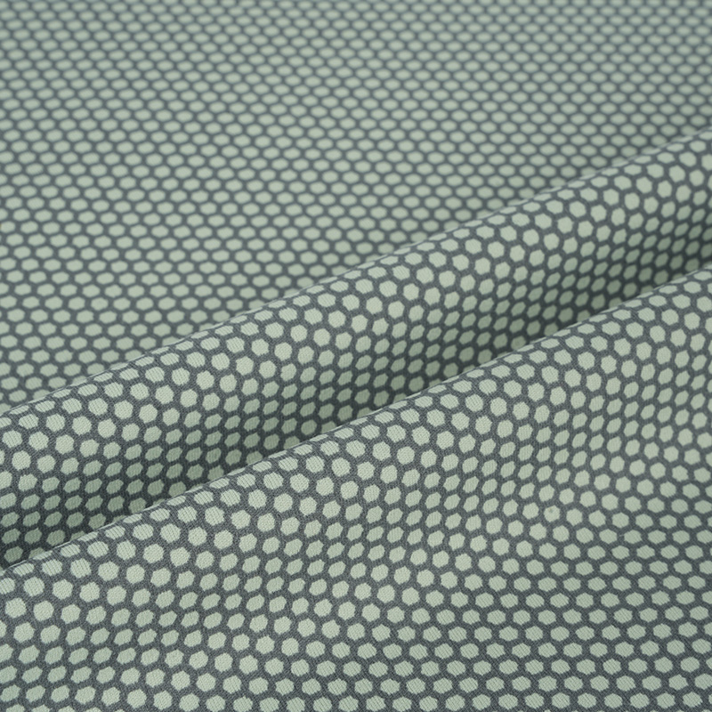 Gehn-4 80% nylon 20% spandex antibakteriell kjøling mellomlås grafentrykt stoff